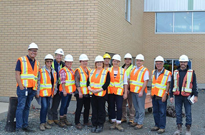 Team of the Expansion of the Chaleur Regional Hospital