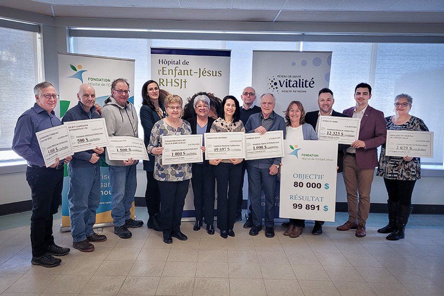 Donors who made a contribution of $500 or more to the 2023 campaign of the Fondation Hôpital de l’Enfant-Jésus